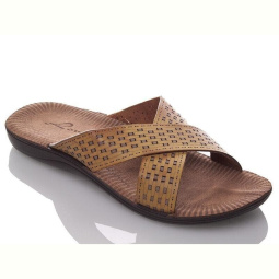 Шлепки DeMur M2381 camel