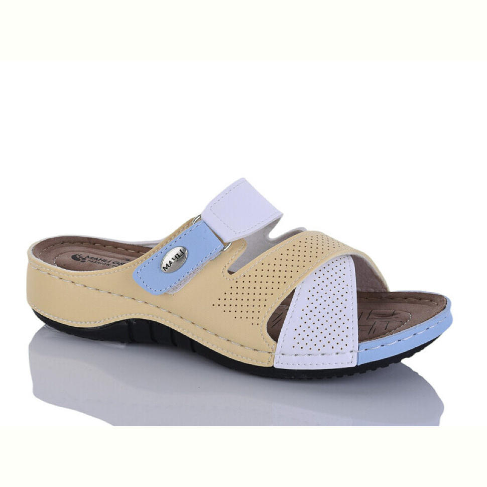 Шлепки Sali-2 05-29 жовтий к.