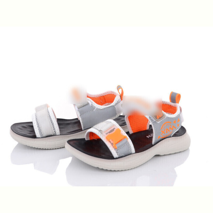 Сандалии Violeta PL14(A10) grey-orange