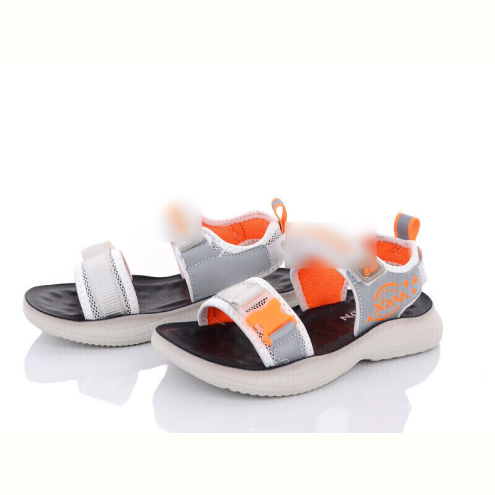 Сандалии Violeta PL14(A10) grey-orange