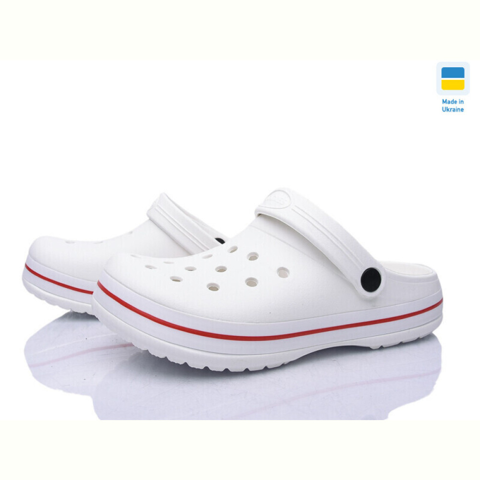Кроксы Golden Lion 324 білий