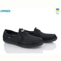 Слипоны Lvovbaza Verta Т11 чорний