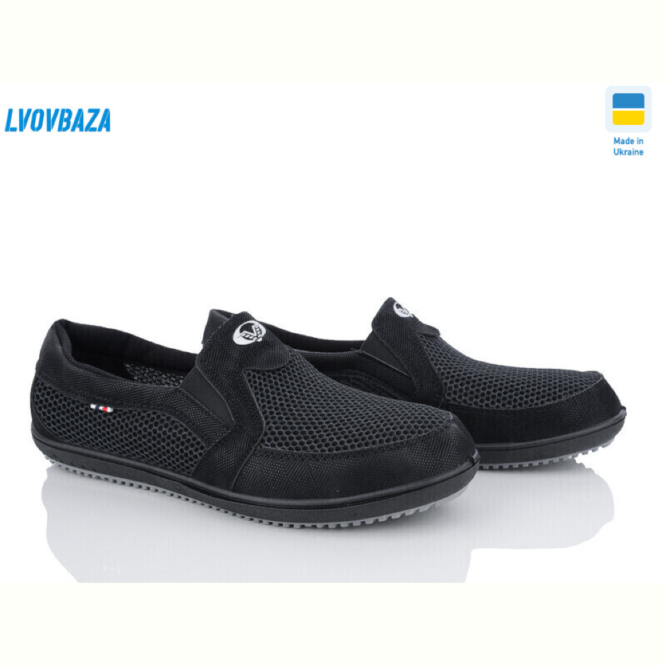 Слипоны Lvovbaza Verta Т11 чорний
