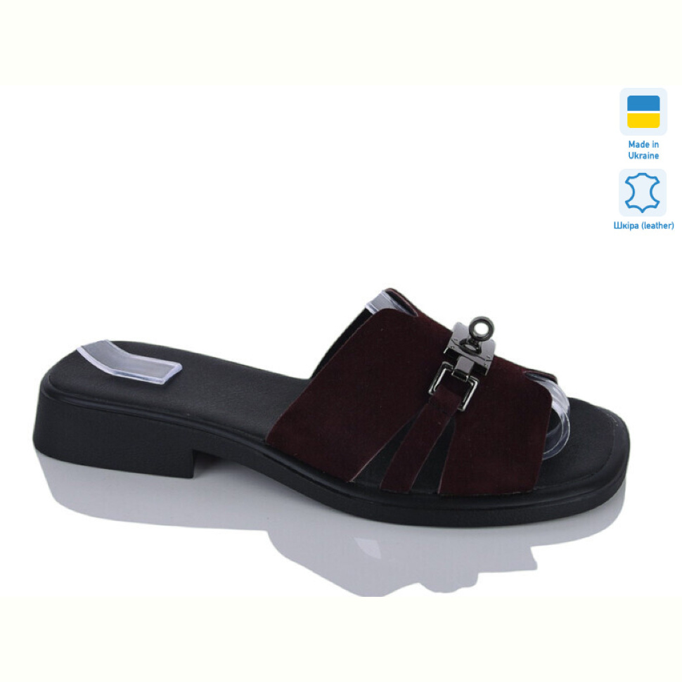 Шлепки Sali 557 фіолет з.