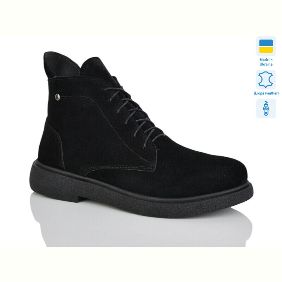 Ботинки Sali 25 чорний з. зима батал