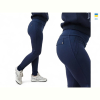 Лосины Sport style 7004 т.синій