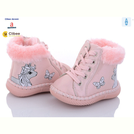 Ботинки Clibee-Doremi DF115-2 pink