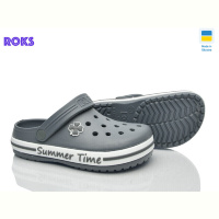 Кроксы Roks 417 т.сірий