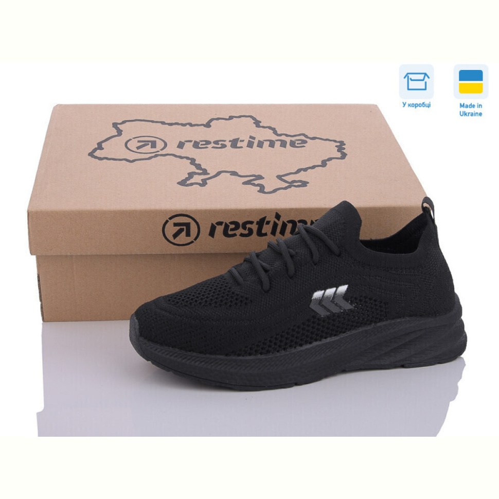 Кроссовки Restime AWL24011 black