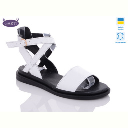 Босоножки Garti 145 біла шкіра