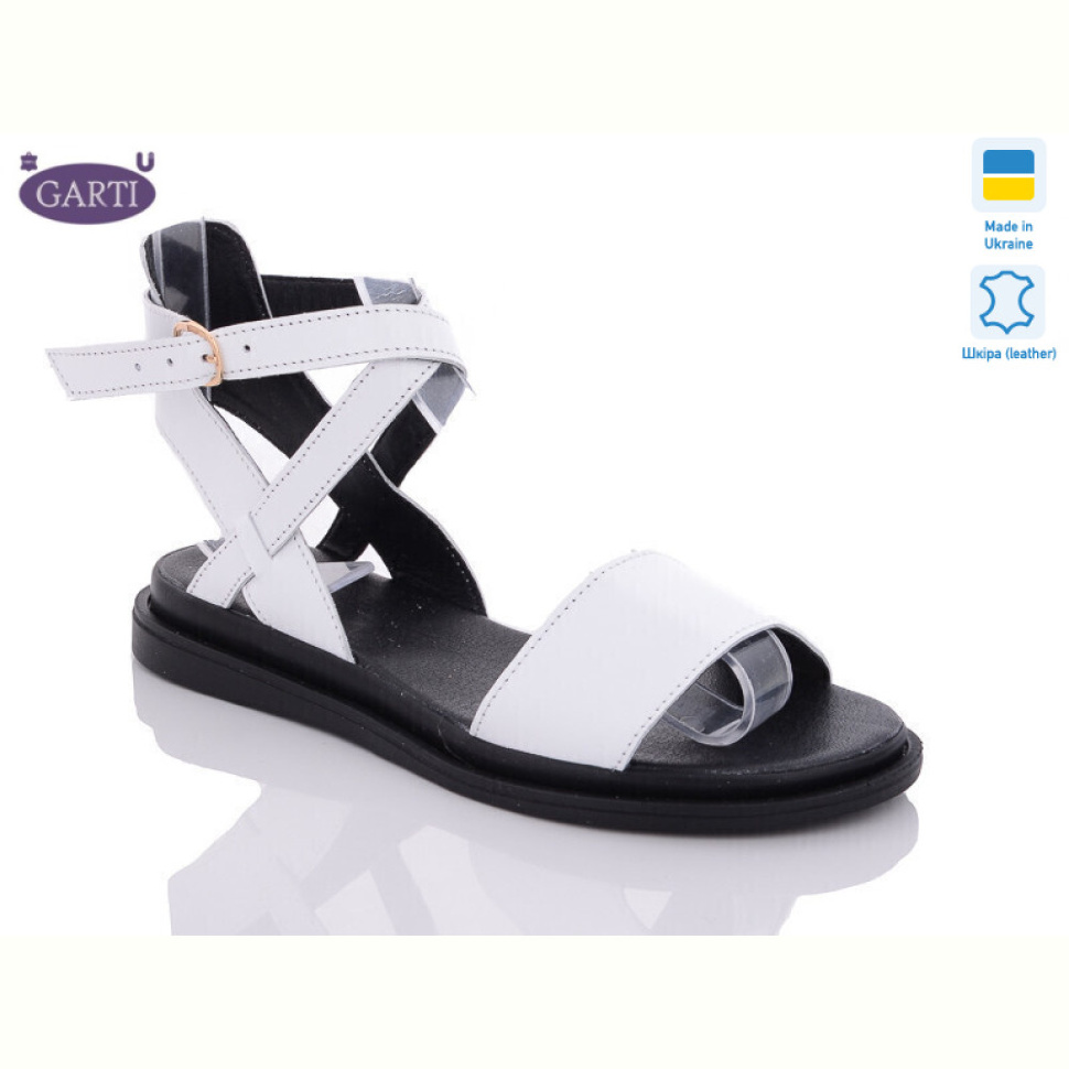 Босоножки Garti 145 біла шкіра Босоножки Garti 145 біла шкіра