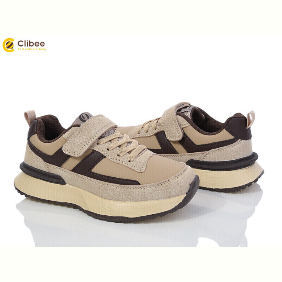 Кроссовки Clibee EC300 khaki-brown Кроссовки Clibee EC300 khaki-brown