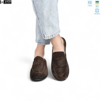 Шлепки ARTO 124 коричн.з.