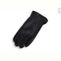 Перчатки Королева GN05-04М шкіра вовна black