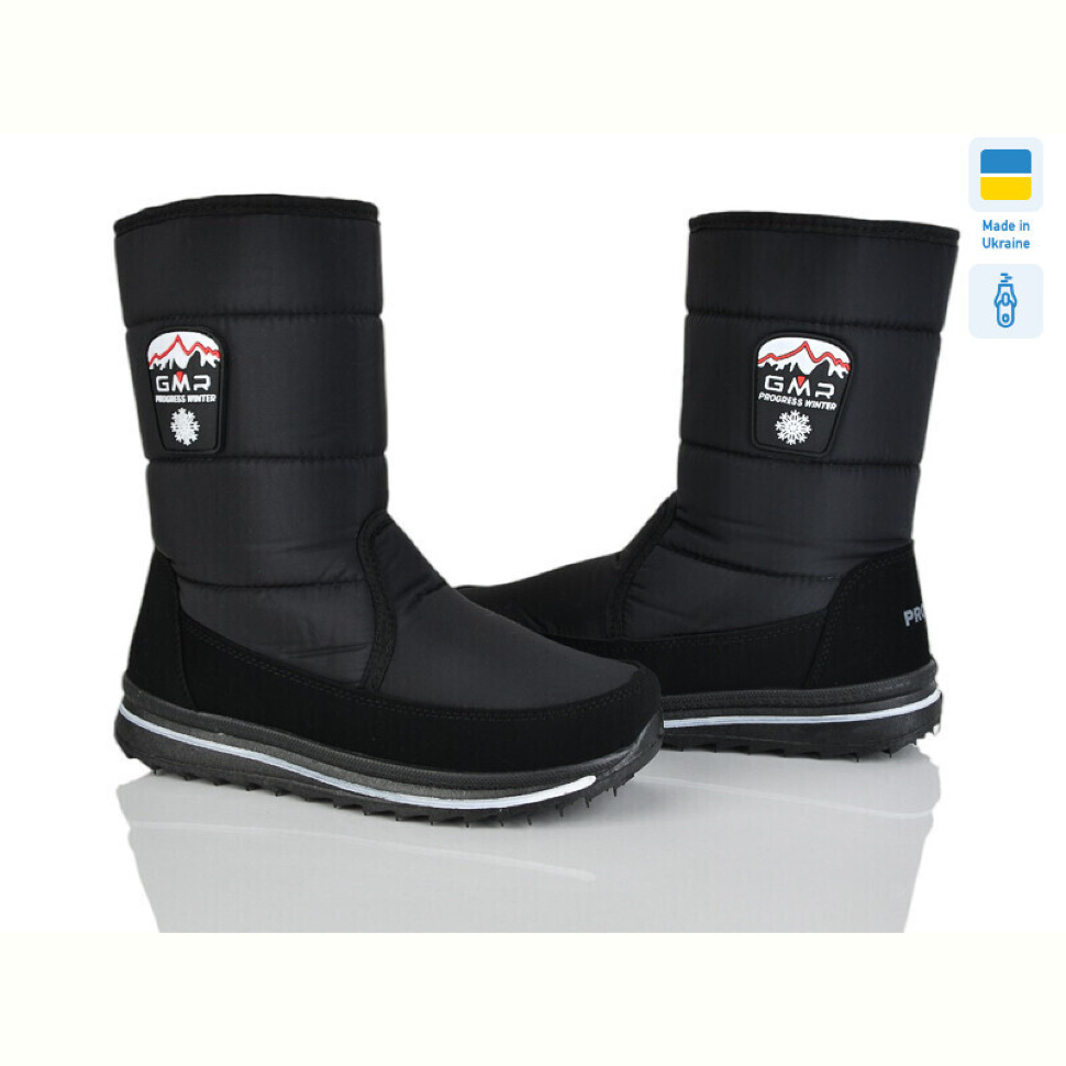 Дутики Paolla 3117 чорний Дутики Paolla 3117 чорний