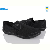 Слипоны Lvovbaza Dago 81 чорний