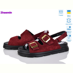 Босоножки Zhasmin 4534 бордо спил