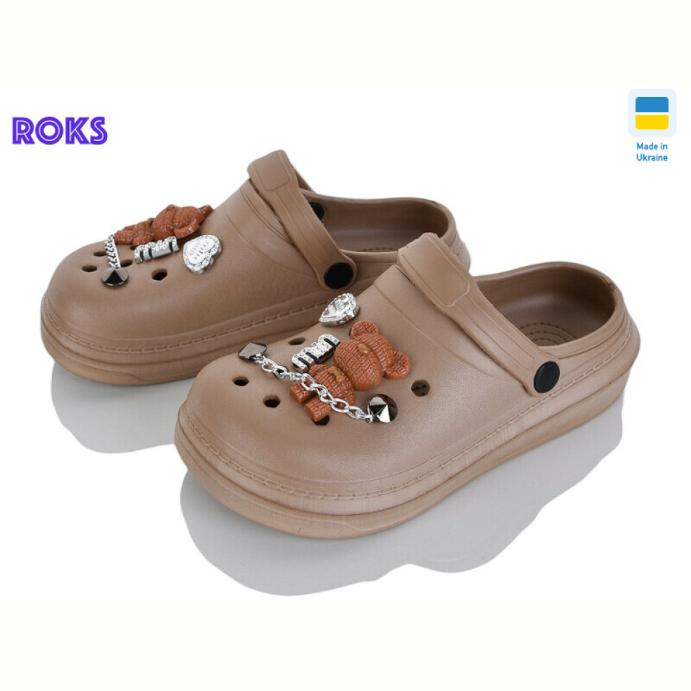 Кроксы Roks 312-3 мокко