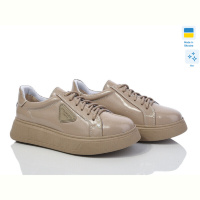 Кроссовки Мрія 0513 беж лак