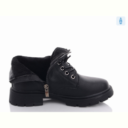 Ботинки Violeta Y106(7603) black-orange
