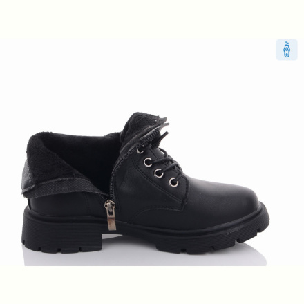Ботинки Violeta Y106(7603) black-orange
