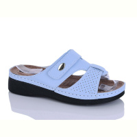 Шлепки Sali-2 209-11 блакитний к.