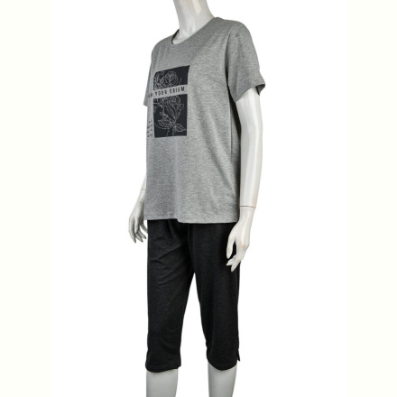 Пижама Boni-Shop 27015 grey
