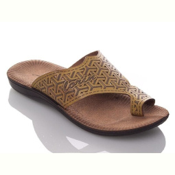 Шлепки DeMur M2701 camel