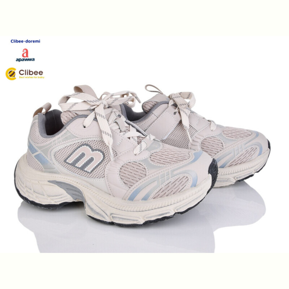 Кроссовки Clibee-Doremi D250516 beige