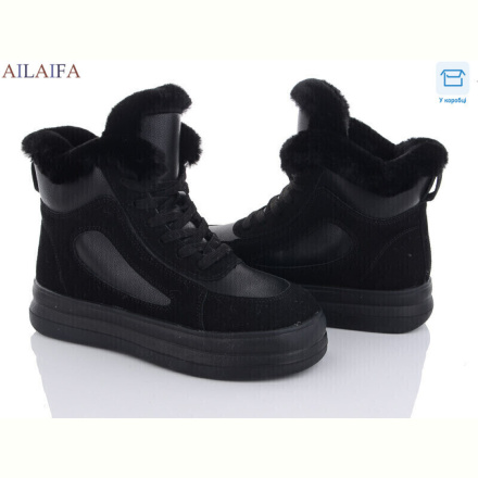 Ботинки Ailaifa 2262 all black