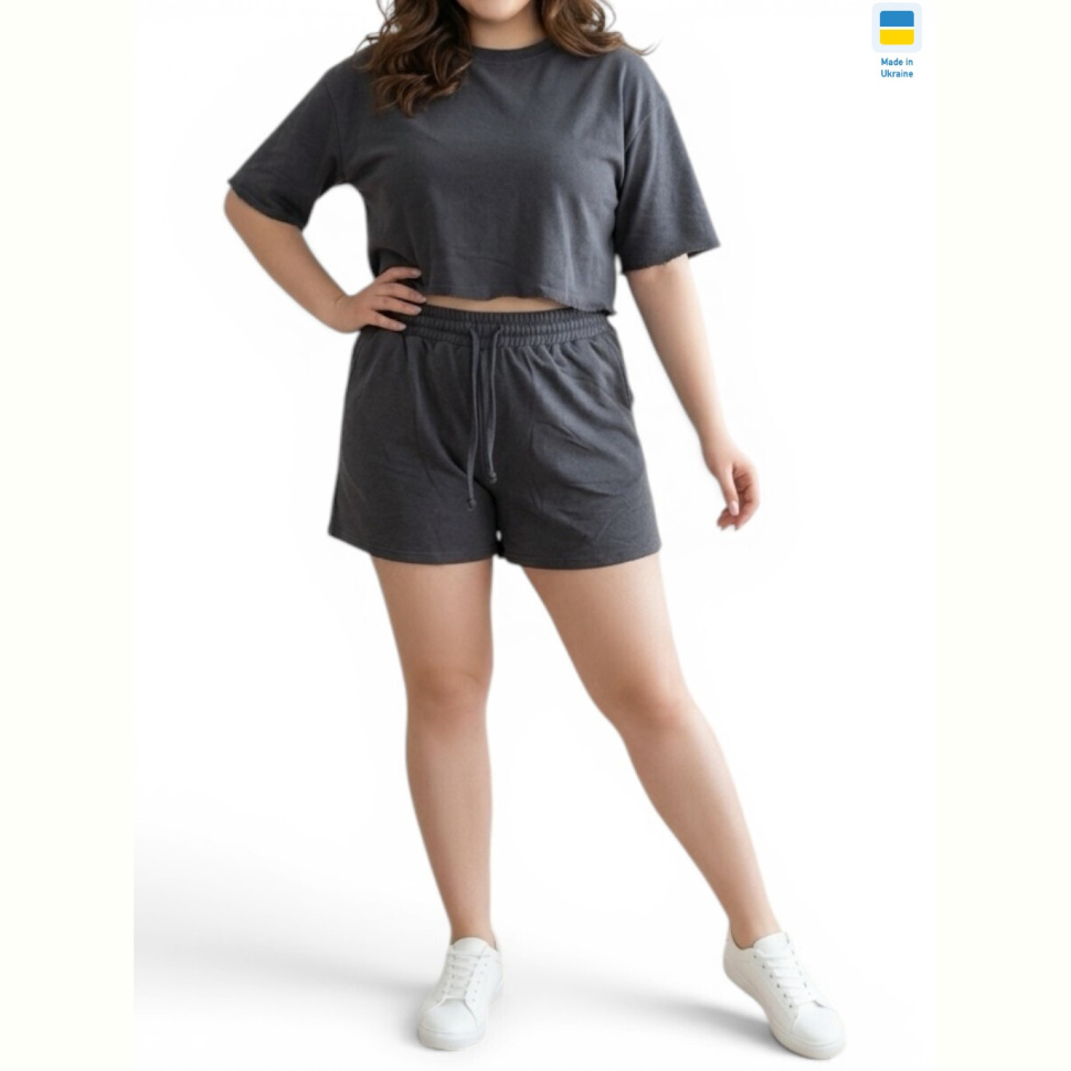 Костюм Sport style 1249 графіт