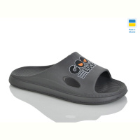 Шлепки Progress Крок П80 сірий