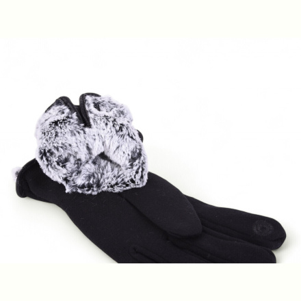Перчатки PAIDI 72-2 трикотаж black