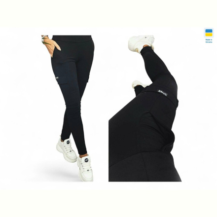 Лосины Sport style 7013 чорний