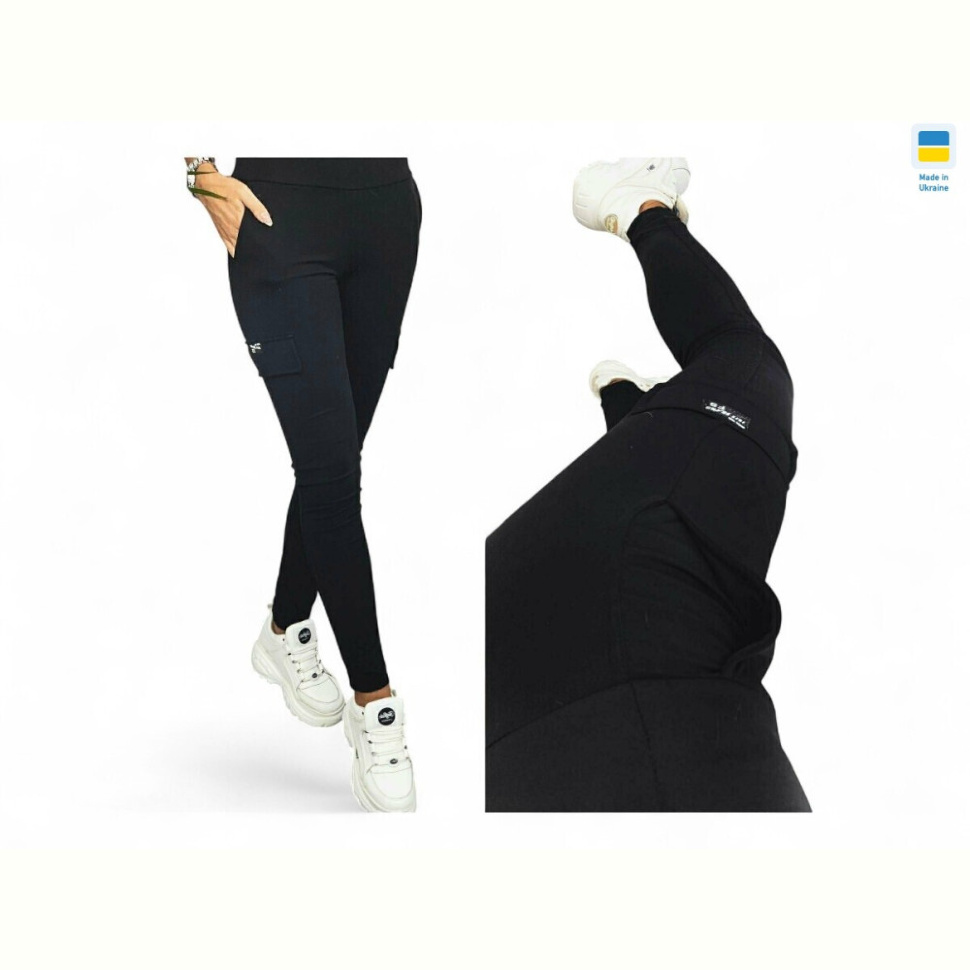 Лосины Sport style 7013 чорний Лосины Sport style 7013 чорний
