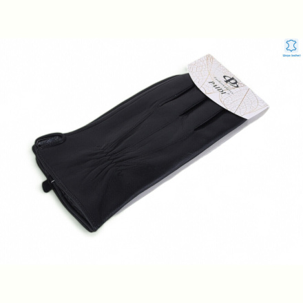 Перчатки PAIDI 53-4 black шкіра