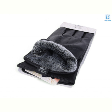 Перчатки PAIDI 53-4 black шкіра