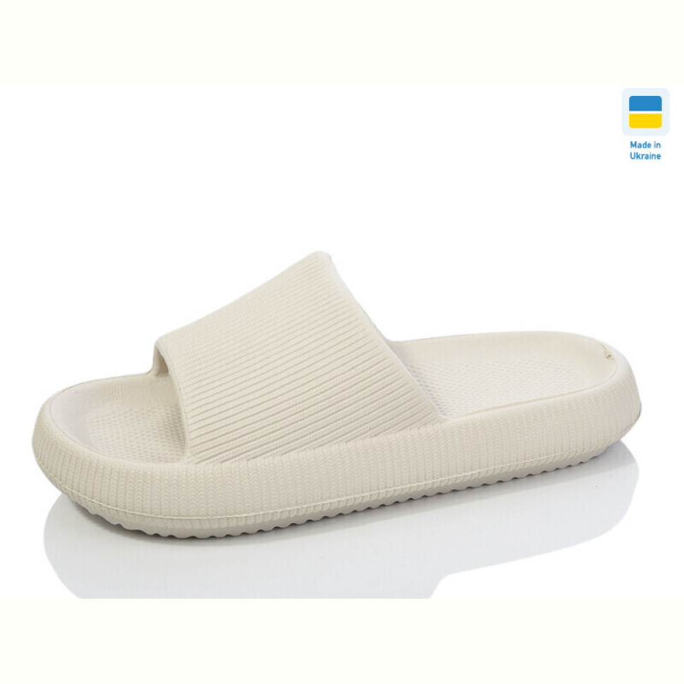 Шлепки Крок С88 бежевий