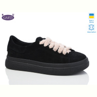 Кроссовки Garti 425 чорний замш