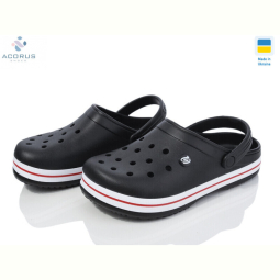 Кроксы Acorus 224 чорний