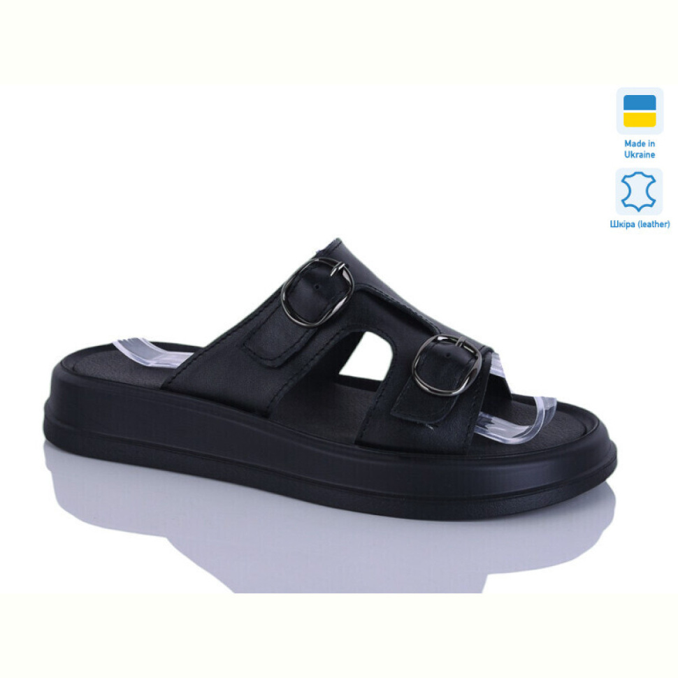 Шлепки Sali 12 чорний к. Шлепки Sali 12 чорний к.