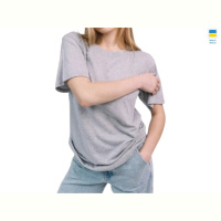 Футболка Sport style Ж080 св.сірий