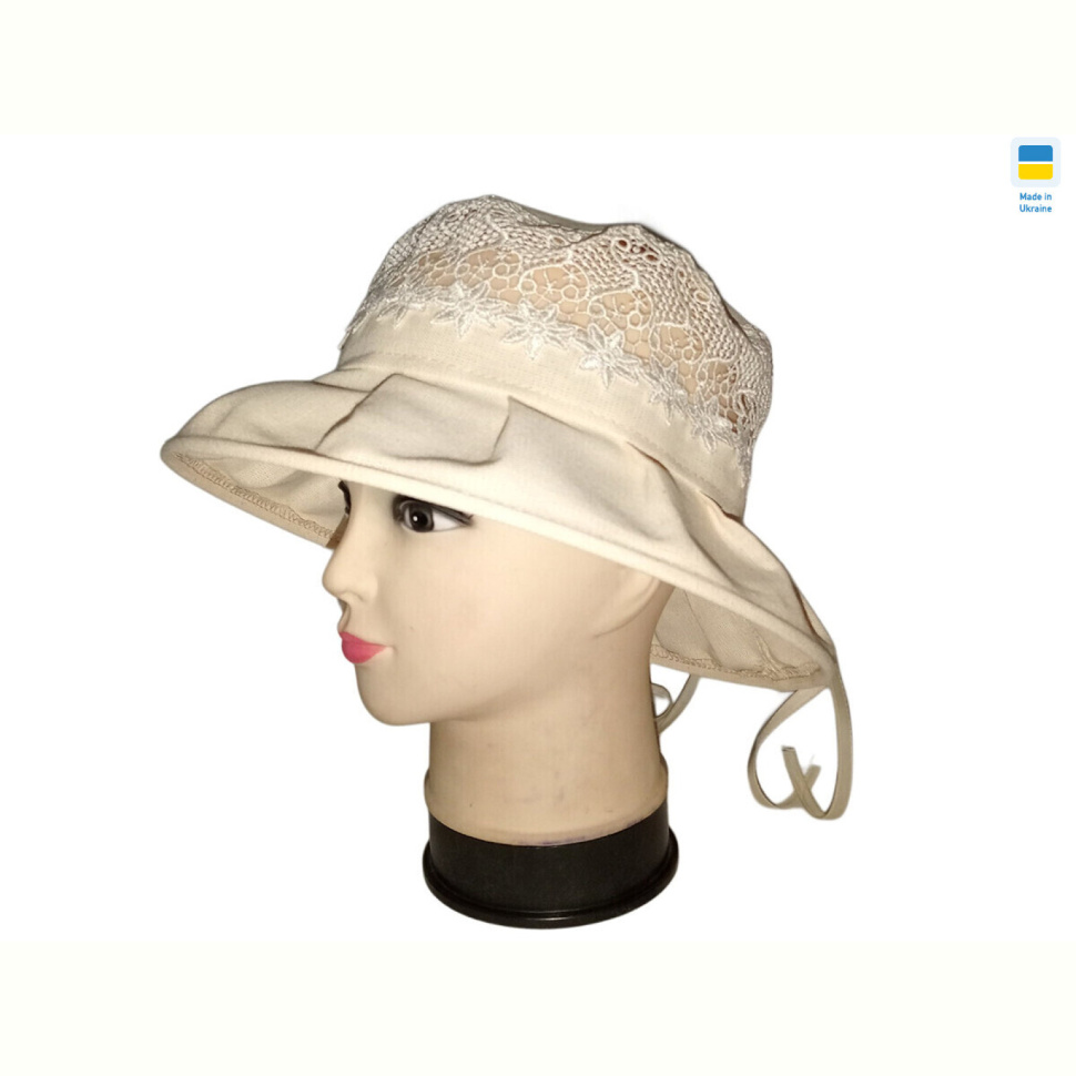 Шляпа Mabi 0744 бежевий
