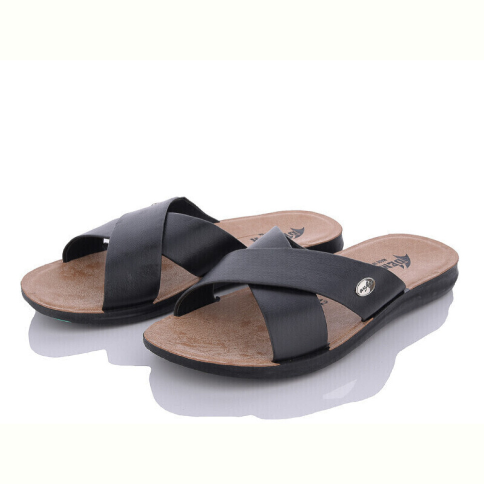 Шлепки DeMur 2024-001-1 чорний