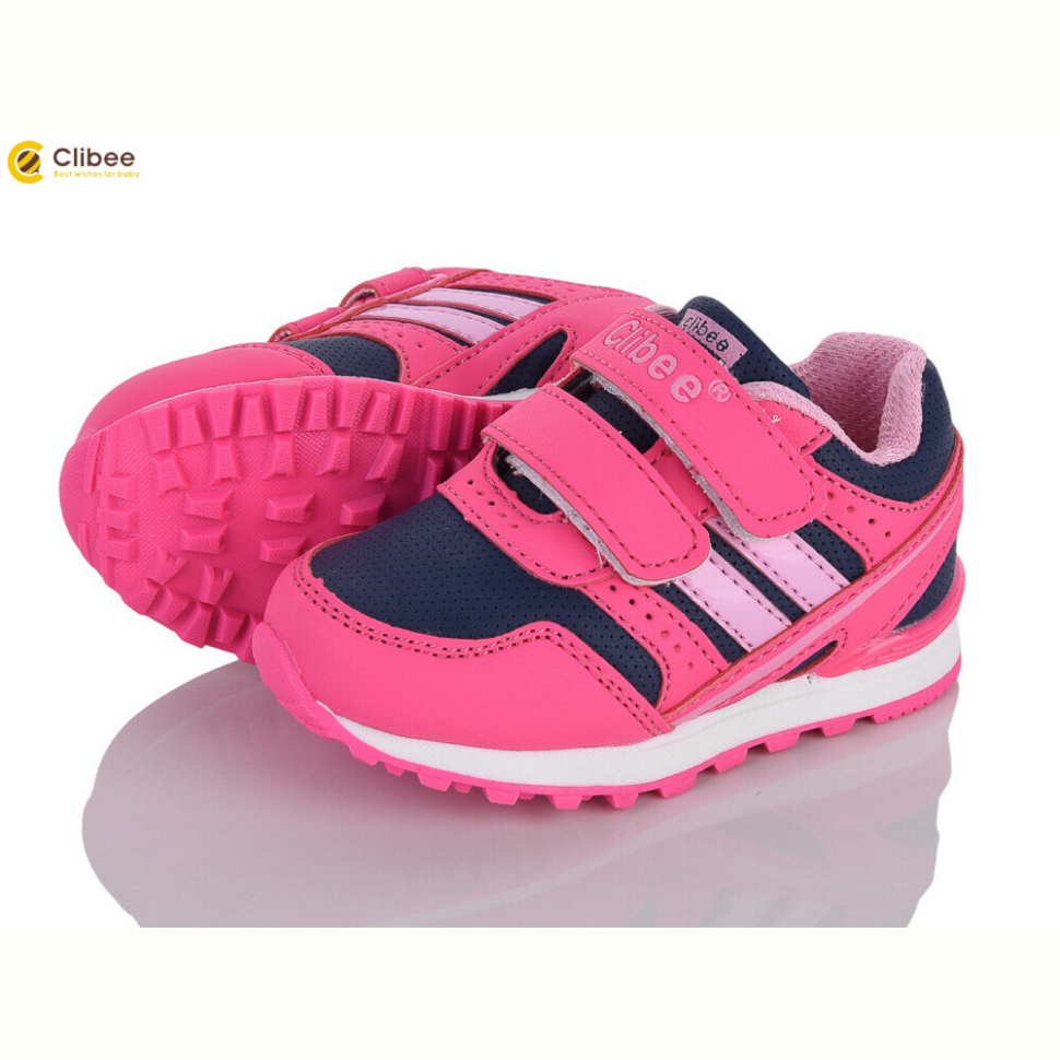 Кроссовки Clibee F632 peach-pink
