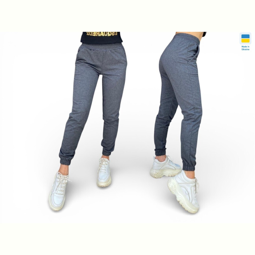 Спортивные брюки Sport style 1023 т.сірий