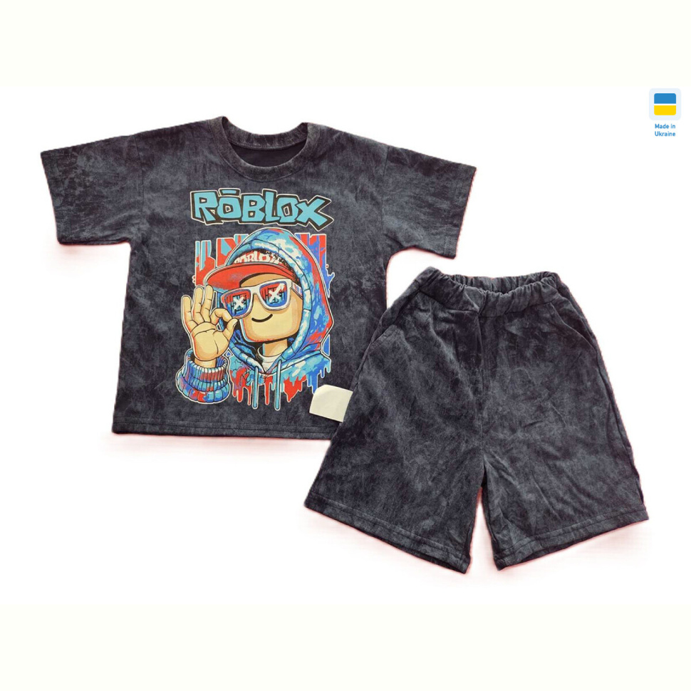 Костюм Kir15 221531 сірий