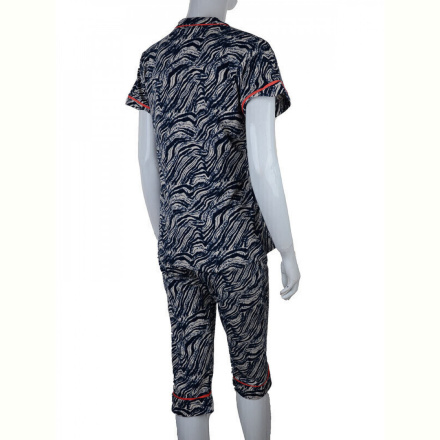 Пижама Obuvok 19011 navy (04061) ЗНИЖКА