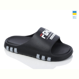 Шлепки Lot Shoes N710 чорний