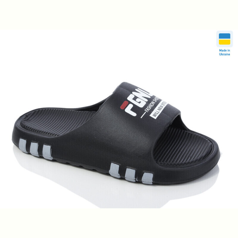 Шлепки Lot Shoes N710 чорний